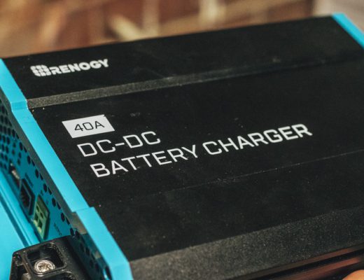 Renogy 40A DC to DC battery charger logo