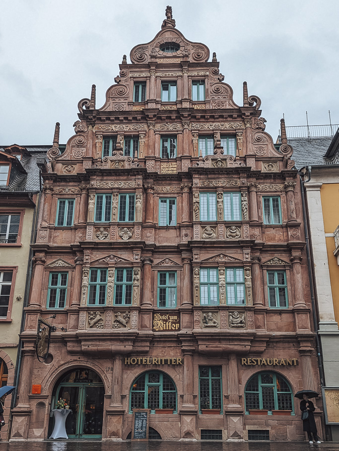 A gothic german burgher building